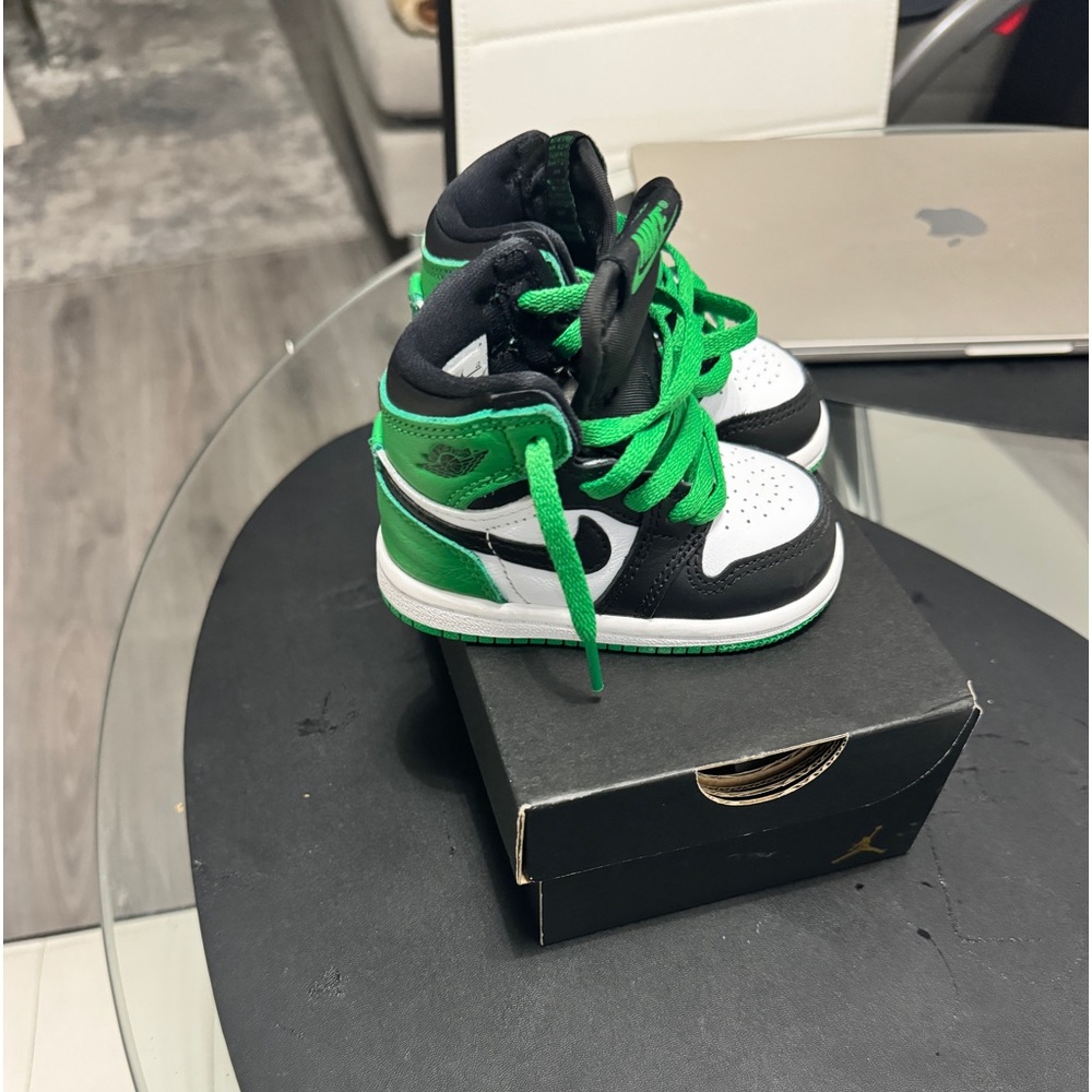 Jordan 1 retro high og (td) toddler sneakers 4C